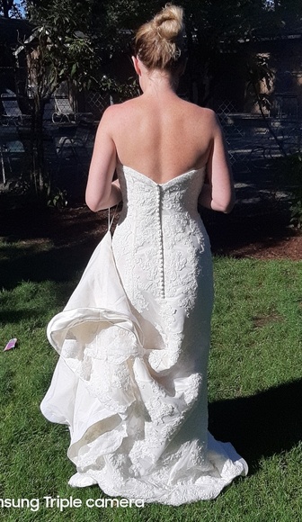 Demetrios Wedding Dress    c - Picture 3 of 8